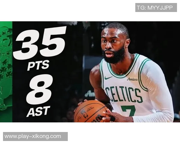 杰伦布朗半场表现出色13投8中贡献18分5助攻正负值高达5